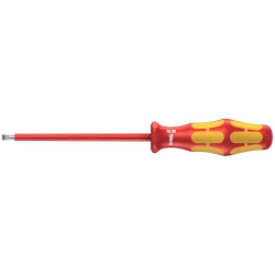 Wera (6110) Screwdriver  VDE  100 mm Blade  3.5 mm Tip  181 mm Overall