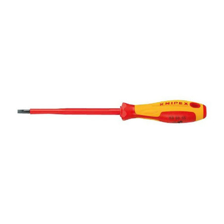 Knipex (98 20 40 SL) Screwdriver  Slotted  Insulated  Slim  4 mm Tip