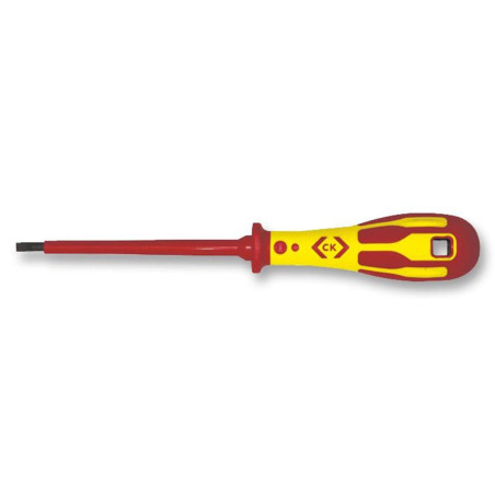 CK Tools (T49144-035) Screwdriver  Slotted  VDE  100 mm Blade  3.5 mm Tip