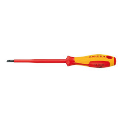 Knipex (98 20 40) Screwdriver  Slotted  4 mm Tip  100 mm Blade