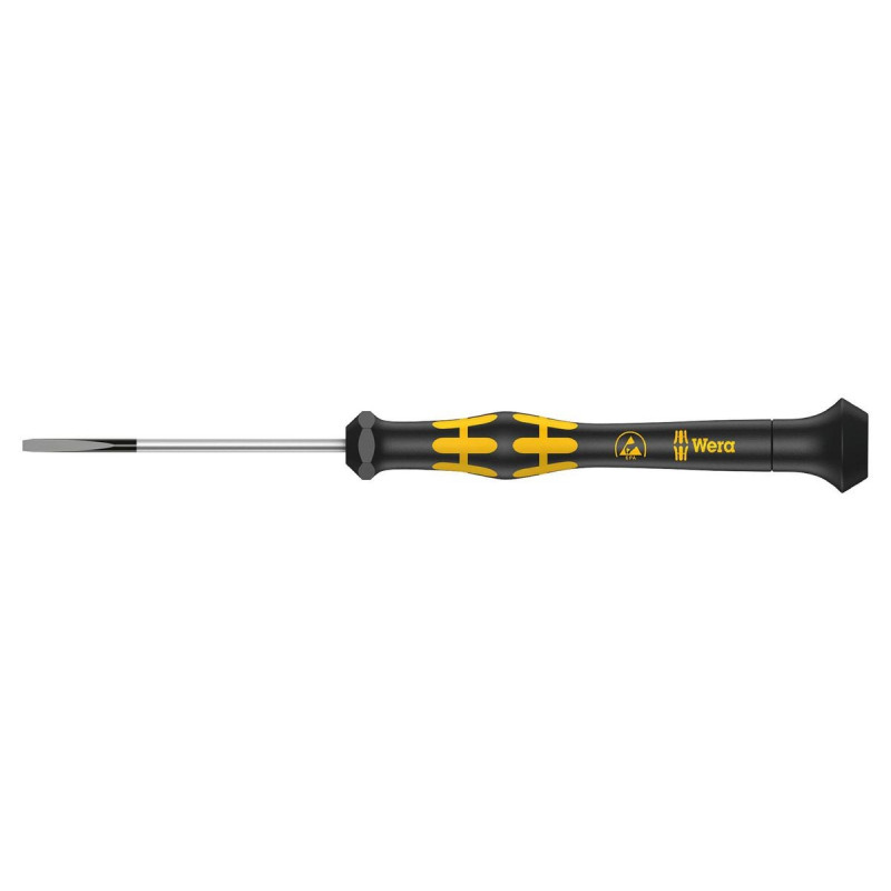 Wera (030102) Screwdriver, Slotted, Precision, 60 mm Blade