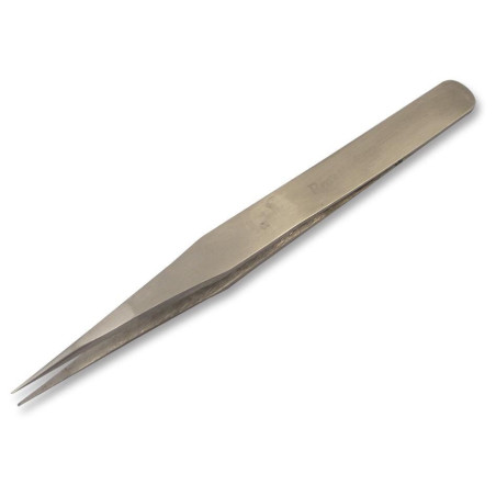 Duratool (1PK-125T-F) Tweezer  Fine Straight Tip  Precision  120 mm