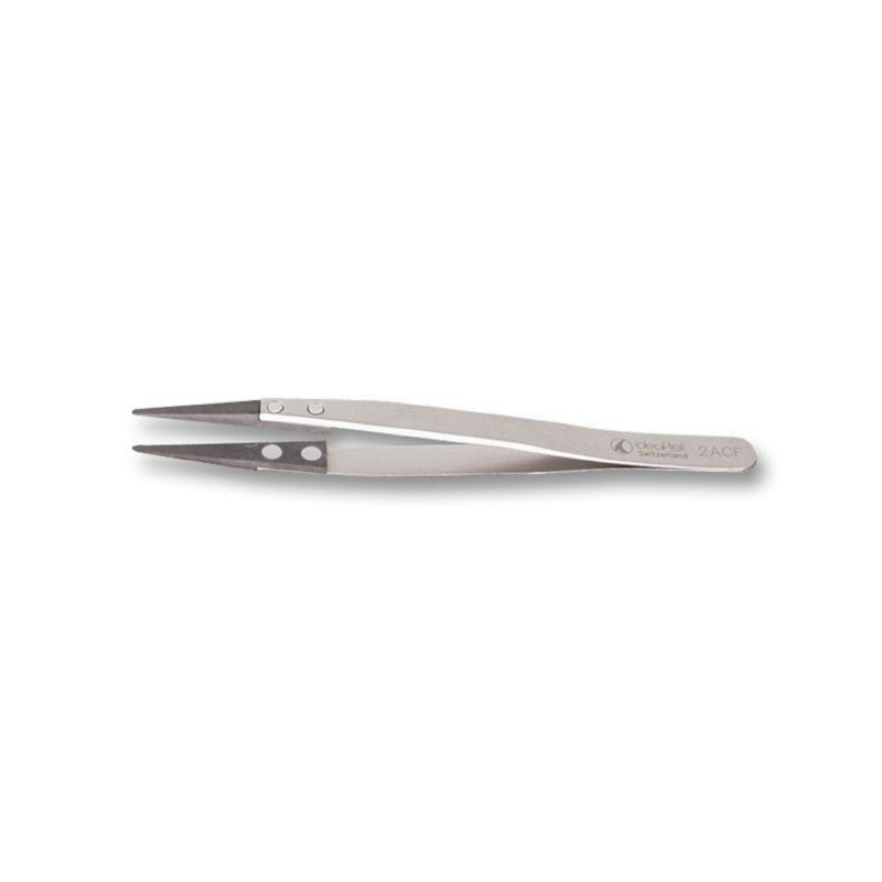 Ideal-Tek (2A CF SA) Tweezer  Precision  130 mm  Stainless Steel