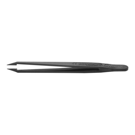 Ideal-Tek (707.CF) Tweezer  ESD  Bent  Flat  PA66  115 mm