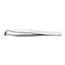 Ideal-Tek (15A   C   0)Tweezer, Cutting, Angled, 120 mm, Carbon Steel