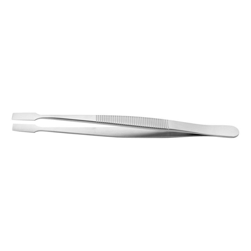 Ideal-Tek (34A.SA) Tweezer  Precision  Straight  Flat  Stainless Steel