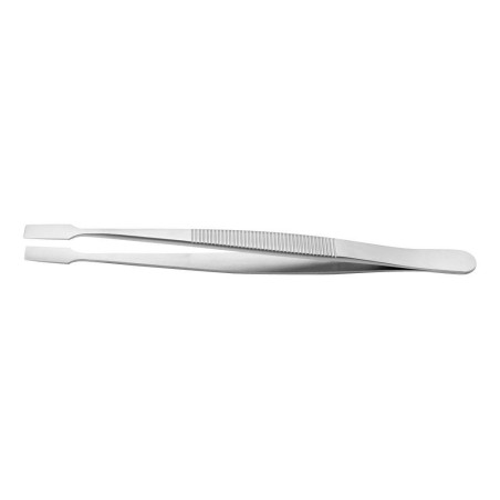 Ideal-Tek (34A.SA) Tweezer  Precision  Straight  Flat  Stainless Steel