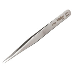 Weller Erem (3CSA) Tweezer  Precision  Straight  Pointed  Stainless Steel