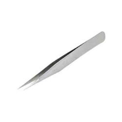 Weller Erem (RRS) Tweezer  Heavy Duty  Straight  Pointed  Stainless Steel