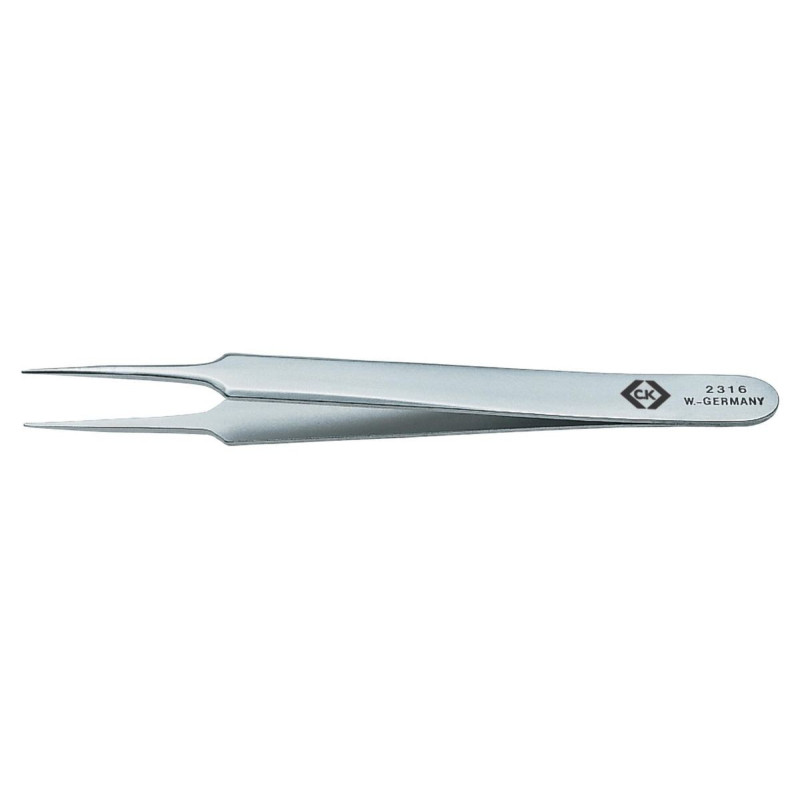 CK Tools (T2316) Tweezer  Fine Tip  Precision  Stainless Steel