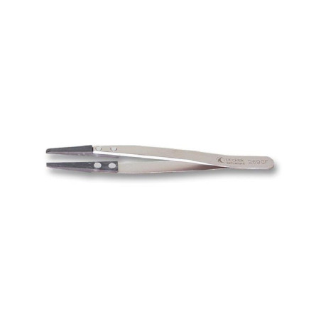 Ideal-Tek (269 CF SA) Tweezer  Precision  Stainless Steel  Carbon Fibre Tip