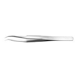 Ideal-Tel (5C.SA) Tweezer  Precision  Bent  Pointed  Stainless Steel