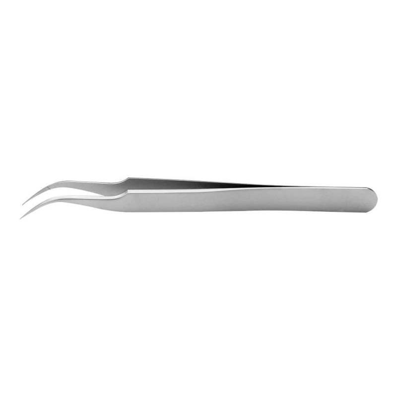 Ideal-Tek (7B.SA) Tweezer  Precision  Curve  Pointed  Stainless Steel