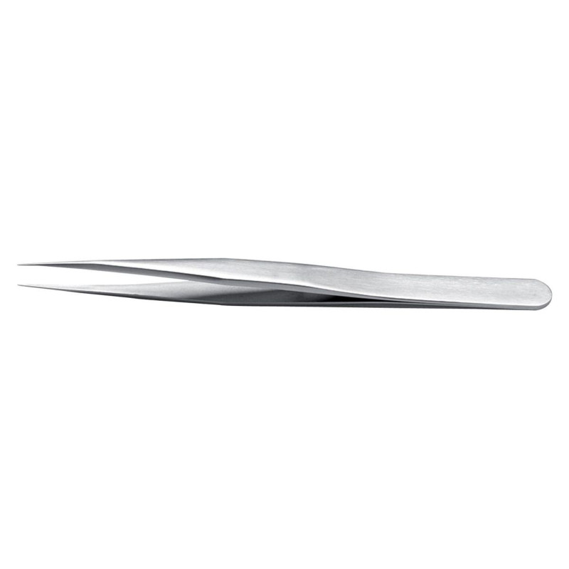 Ideal-Tek (1.S.0) Tweezer  Precision  Pointed  Stainless Steel