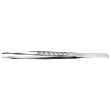 Ideal-Tek (121.SA) Tweezer  Straight  Round  Stainless Steel  160mm