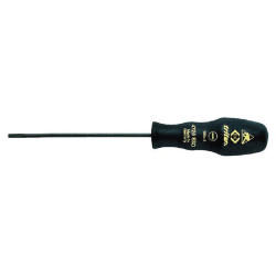 CK Tools (T4725ESD 41) Screwdriver  ESD  100 mm Blade  4mm Tip