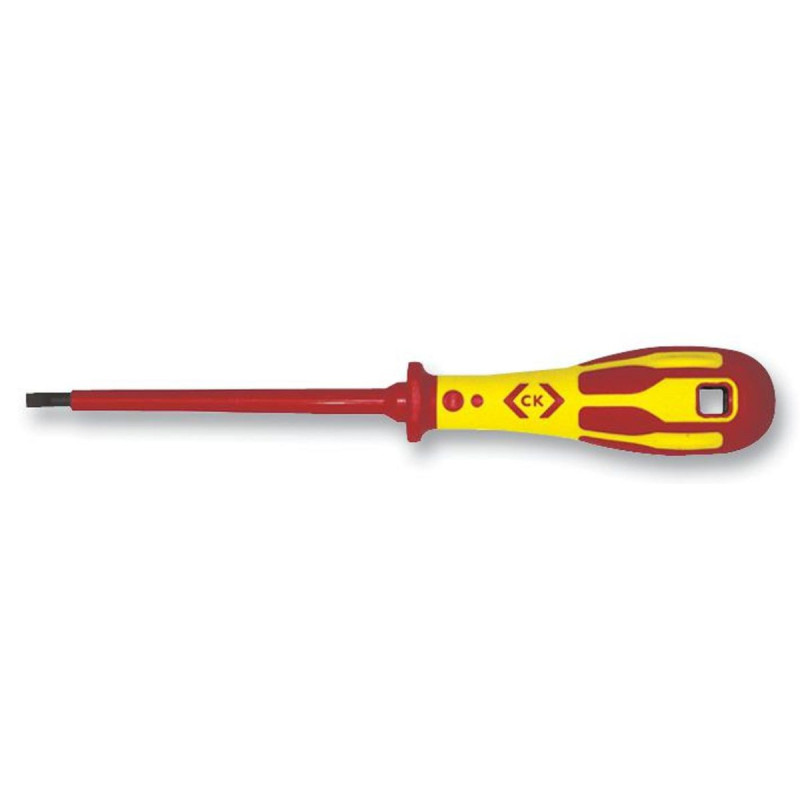 CK Tools (T49144-040) Screwdriver  Slotted  VDE  100mm Blade  4mm Tip