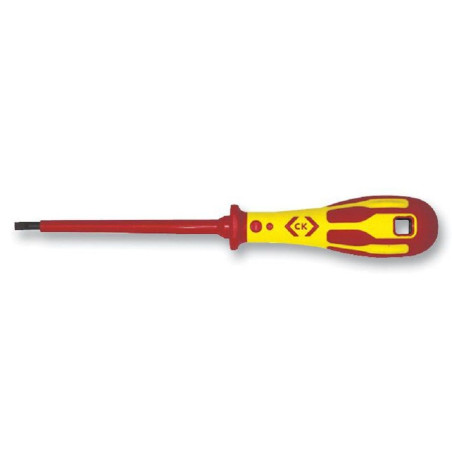 CK Tools (T49144-055) Screwdriver  Slotted  VDE  125mm Blade  5.5mm Tip