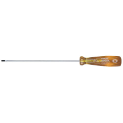 CK Tools (T4975 10) Screwdriver  Slotted  Parallel  250mm Blade  4mm Tip