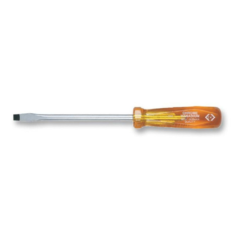 CK Tools (T4810 03) Screwdriver  Slotted  75 mm Blade  5 mm Tip