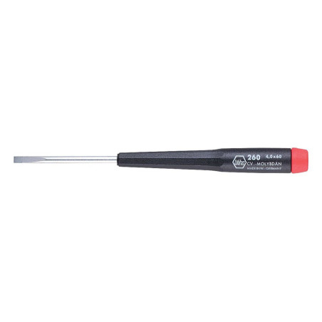 Wiha (26027) Screwdriver  Slotted  100 mm Blade  2.5 mm Tip  195 mm Overall