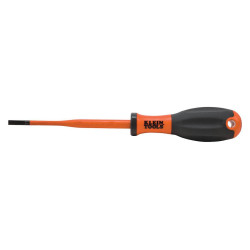 Klein Tools (32243INS) Screwdriver  Slotted  VDE  4 mm Tip  100 mm Blade