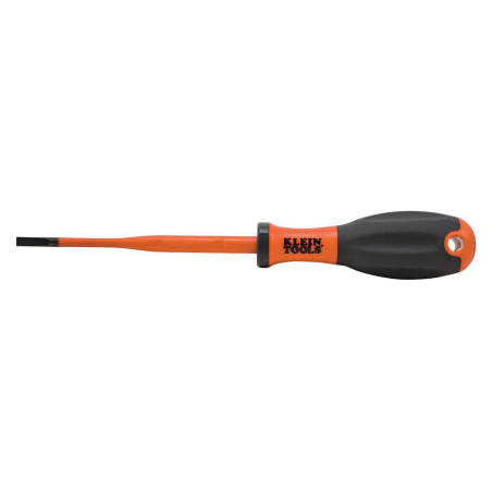 Klein Tools (32243INS) Screwdriver  Slotted  VDE  4 mm Tip  100 mm Blade