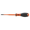 Klein Tools (32243INS) Screwdriver  Slotted  VDE  4 mm Tip  100 mm Blade