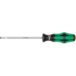 Wera (05110007001) Screwdriver, Slotted, 5.5 mm Tip, 125 mm Blade