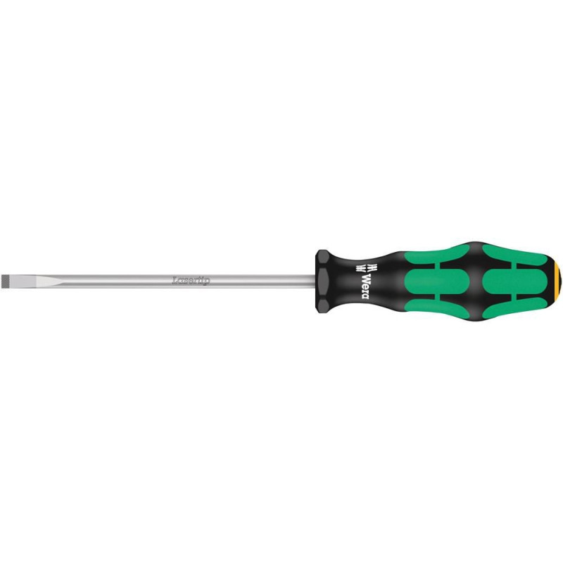 Wera (05110007001) Screwdriver, Slotted, 5.5 mm Tip, 125 mm Blade