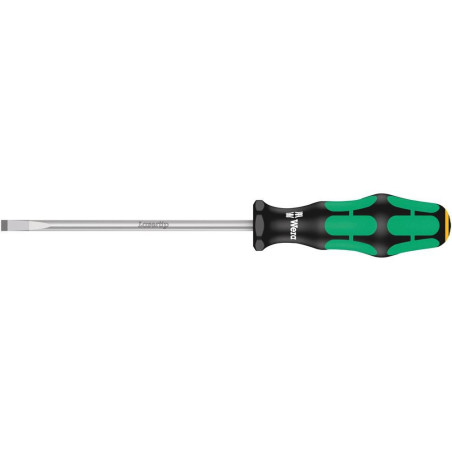 Wera (05110007001) Screwdriver, Slotted, 5.5 mm Tip, 125 mm Blade