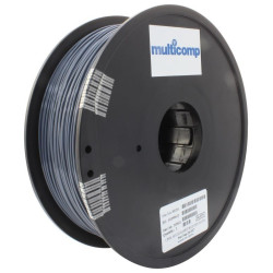 3D Printer Filament PETG 1.75 mm Solid Grey 250 Degree Celcius Melting Temp