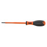 Klein Tools (32229INS) Screwdriver  Slotted  VDE  3 mm Tip  100 mm Blade