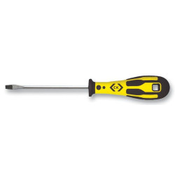 CK Tools (T49110-065)Screwdriver  Slotted  Flared  150 mm Blade  6.5 mm Tip