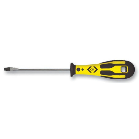 CK Tools (T49110-065)Screwdriver  Slotted  Flared  150 mm Blade  6.5 mm Tip