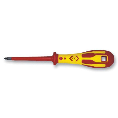 CK Tools (T49143-1) 80mm Pozidriv 1 Dextro VDE Screwdriver