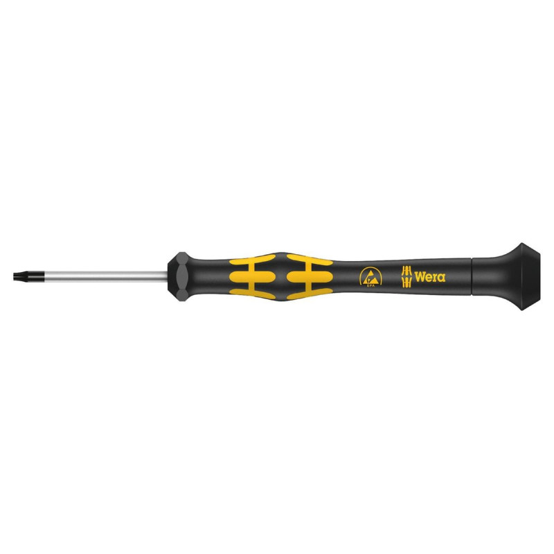 Wera (030120) Screwdriver, TORX® T4,  ESD Safe, Ergonomic Handle