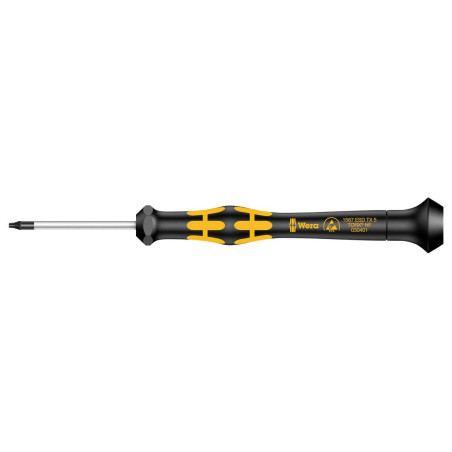 Wera (05030401001) Screwdriver, Torx, T5, 40 mm Blade, 157 mm Overall