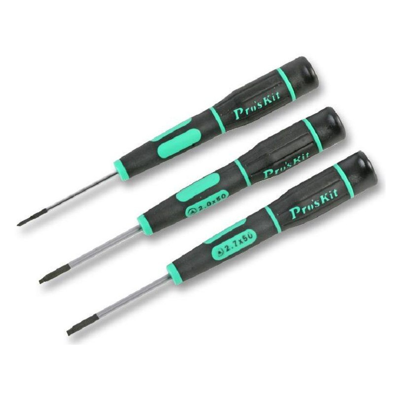 Pro's Kit (SD-081F) Screwdriver Set  Precision  2mm  2.3mm 2.7mm  3 Piece