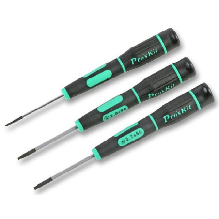 Pro's Kit (SD-081F) Screwdriver Set  Precision  2mm  2.3mm 2.7mm  3 Piece