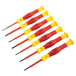 CK Tools (T4897) Screwdriver Set  Precision  VDE  7 Piece