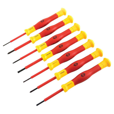 CK Tools (T4897) Screwdriver Set  Precision  VDE  7 Piece