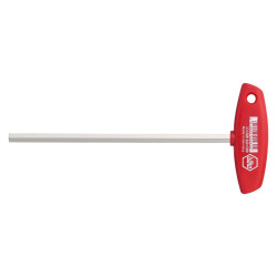 Wiha (00913) Hex Key, 4 mm, 0.2 , T Handle, 150 mm, Wiha - T-Handle"