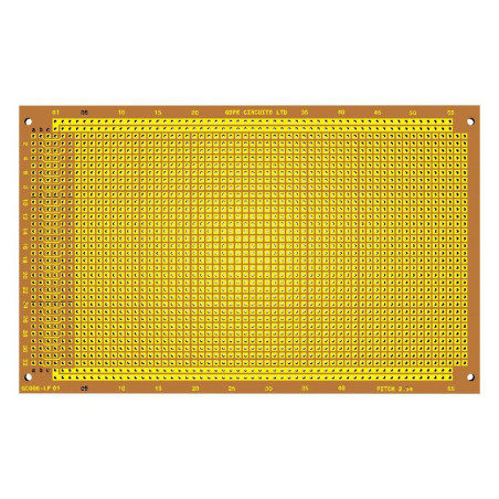 GSPK Circuits (GC006-LF) Prototyping Board  FR4  100mm x 160mm