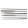 CK Tools (T0124P) Needle File Set  Precision  70 mm Blade  6 Piece