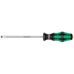 Wera (05007635001) Screwdriver, Slotted, 7 mm Tip, 150 mm Blade, 255 mm