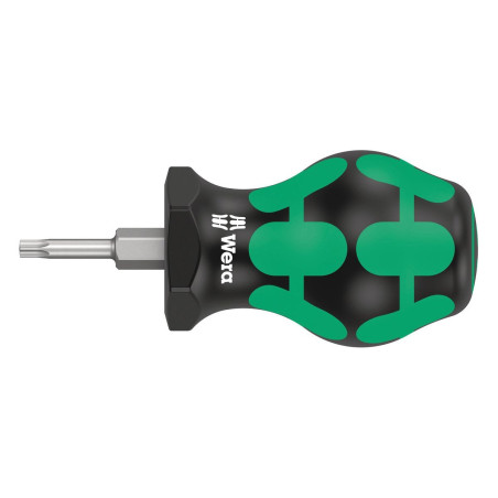 Wera (367 STUBBY TX 10 X 25 MM) Stubby Screwdriver  Torx  T10  25mm