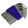 Duratool (D00589) Hex Key Set  With Holder  1/16  - 1/4 "  8 Piece"