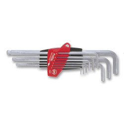 Wiha (369S9) Hex Key Set  Ball-End  L-Key  9 Pieces