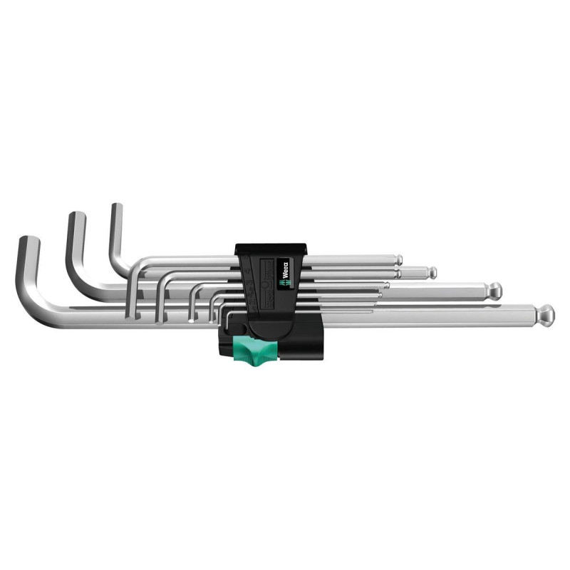 Wera (05022087001) Hex Key Set, Metric, 9 Piece